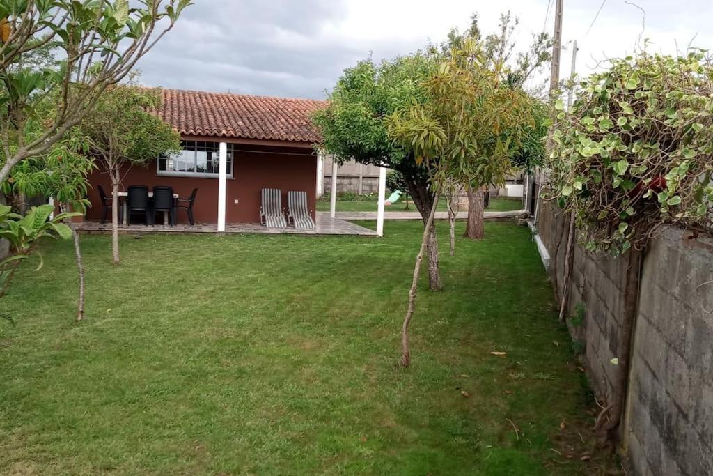 폰테베드라 Casa En Playa Mexilloeira 빌라 외부 사진